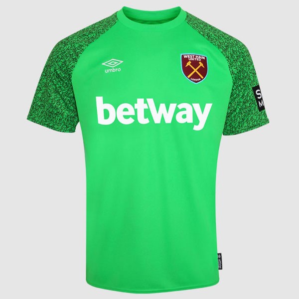 Tailandia Camiseta West Ham United Replica Primera Ropa Portero 2021/22